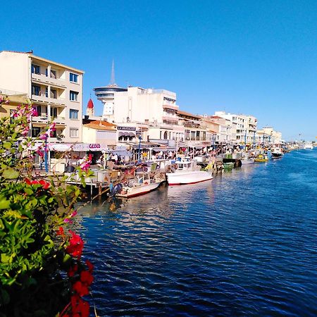 Nid Douillet F2, Clim, Jardin, Piscine, Parking, Plage 200 M Palavas Kültér fotó